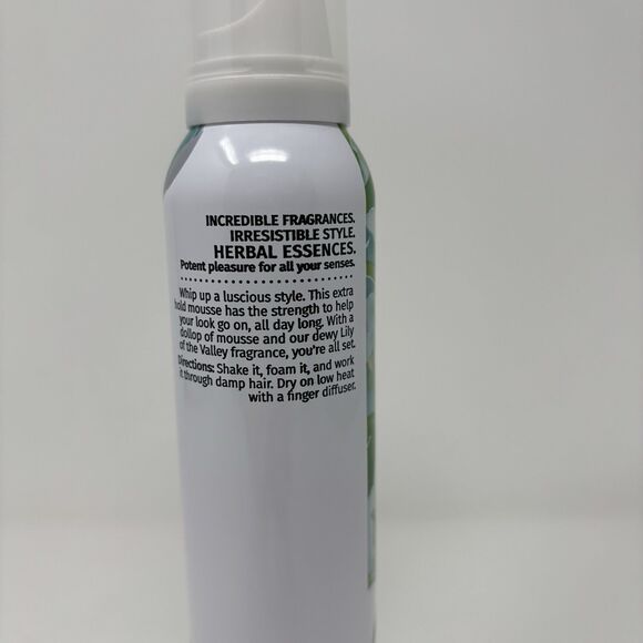 Herbal Essences Set Me Up Mousse Lily Of The Valley #3 Strong Hold 6.8 oz - Picture 3 of 4